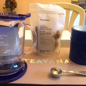 NEW Teavana Tea Steeping Set - Everything in tact w/box